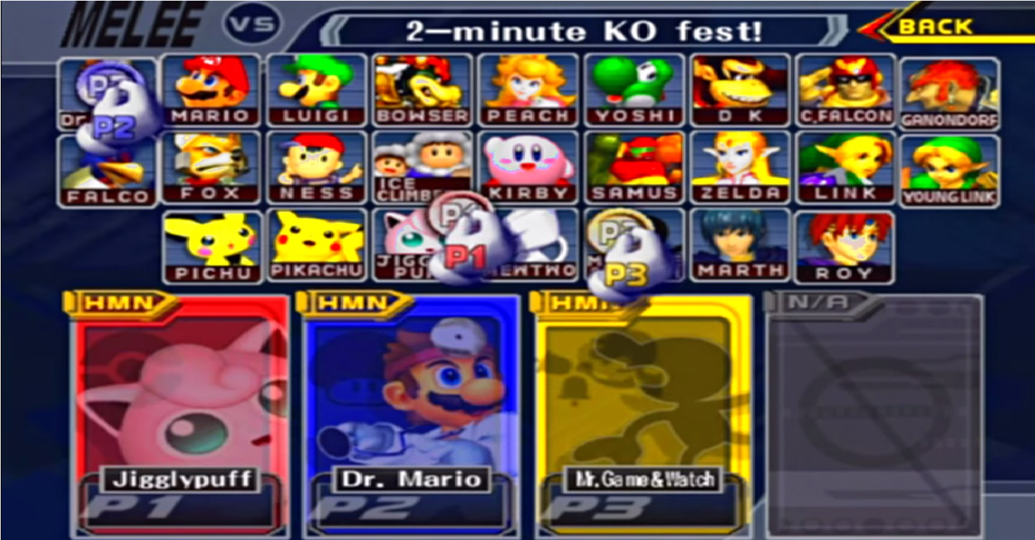 super-smash-bros-melee-character-screen