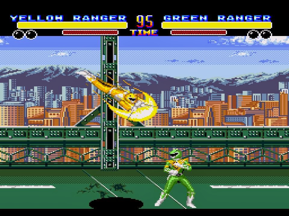 Retro Games- Mighty Morphin Power Rangers:&nbsp;(1994)