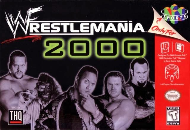 WrestleMania 2000 Cover