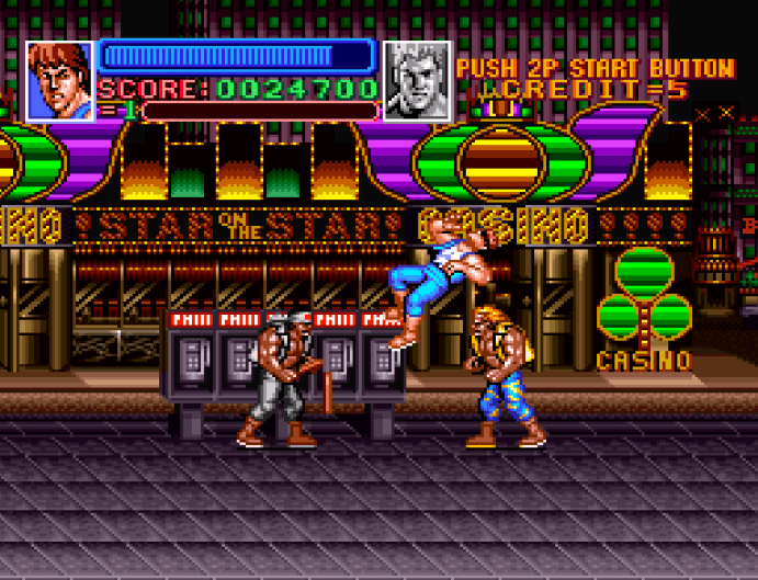 When did the Double Dragon series start to go&nbsp;downhill?