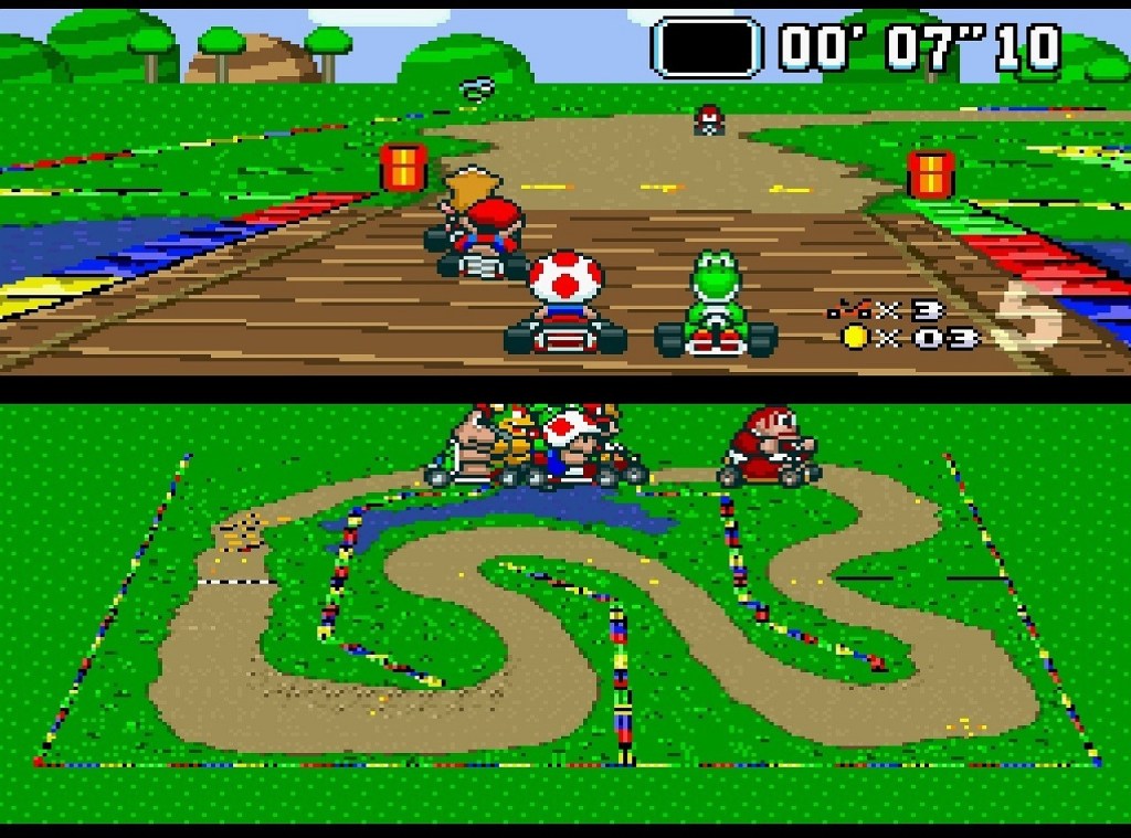 What was the best racing title for Super&nbsp;Nintendo?
