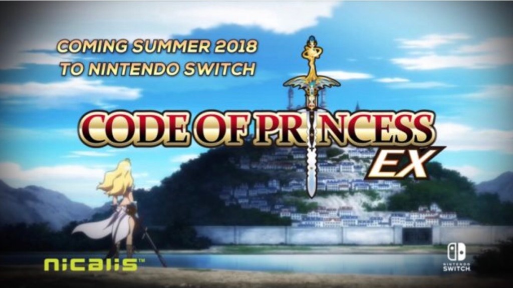 Upcoming Switch Games- Code of Princess EX:&nbsp;(2018)