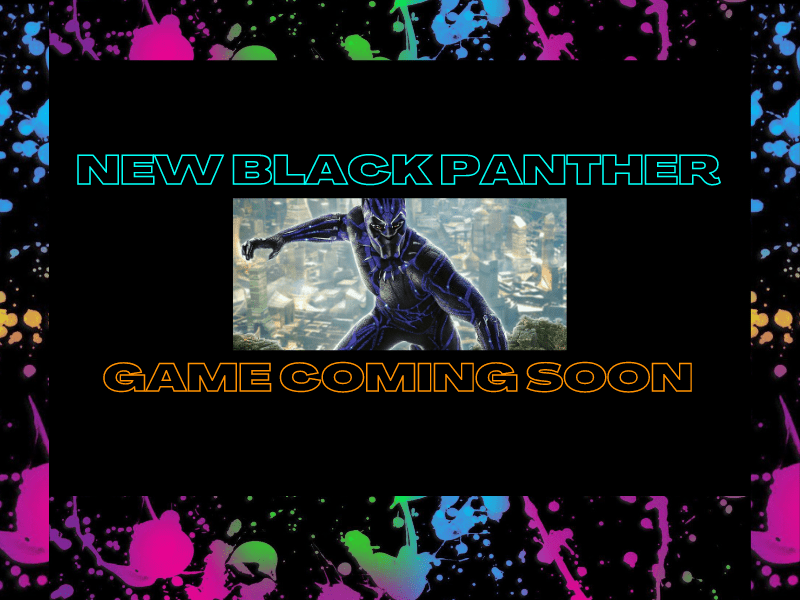 New Black Panther Game Coming&nbsp;Soon