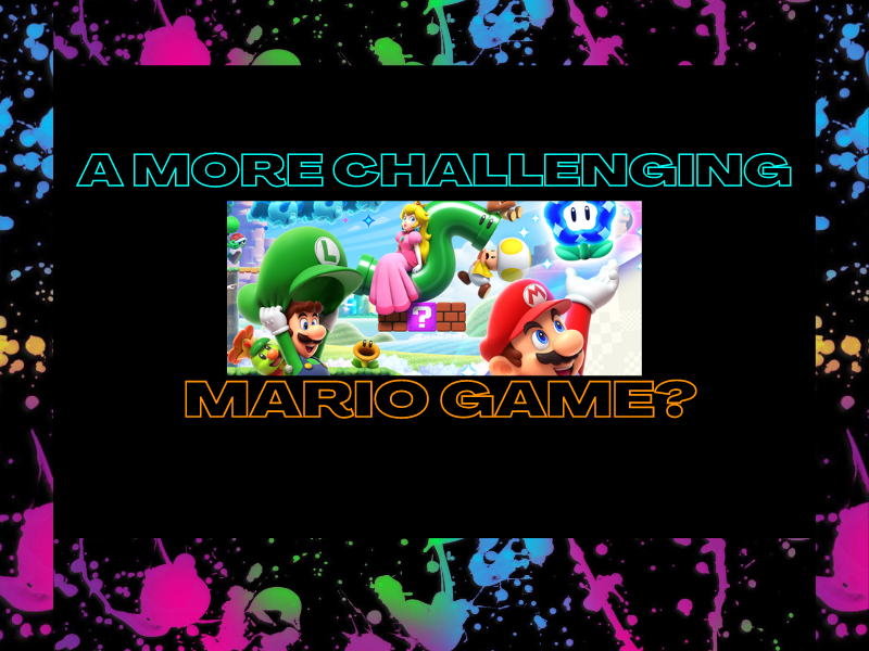 Super Mario Wonder Designed To Be&nbsp;Difficult?