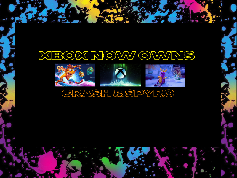 Xbox Now Owns Crash Bandicoot and Spyro&nbsp;(Video)