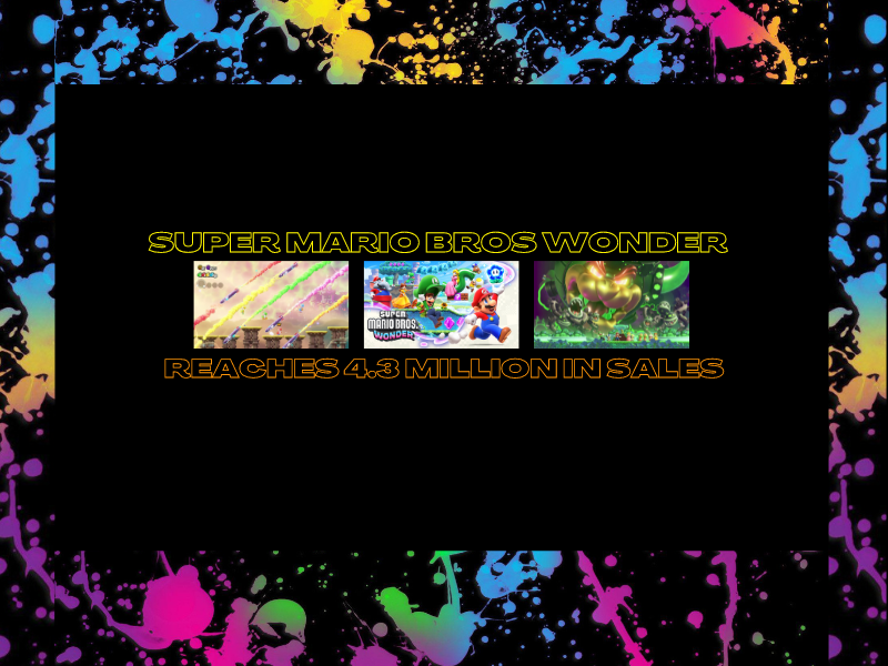 Super Mario Bros. Wonder Reaches 4.3 Million In Sales&nbsp;(Video)