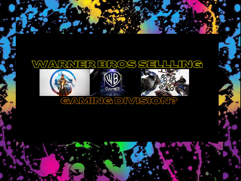 Warner Bros Selling Their Gaming&nbsp;Division?
