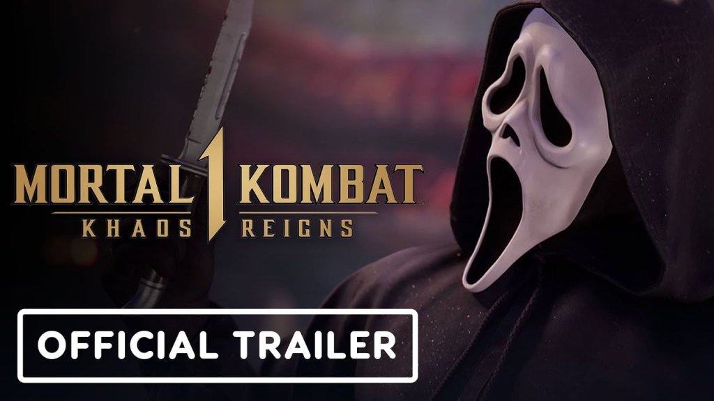 Mortal Kombat 1: Khaos Reigns – Official Ghostface Gameplay&nbsp;Trailer