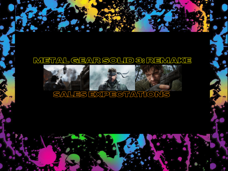 Metal Gear Solid 3: Remake Sales&nbsp;Expectations