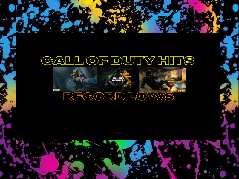 Call of Duty Hits New&nbsp;Lows