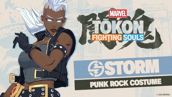 MARVEL Tōkon: Fighting Souls | Storm Punk Rock Costume