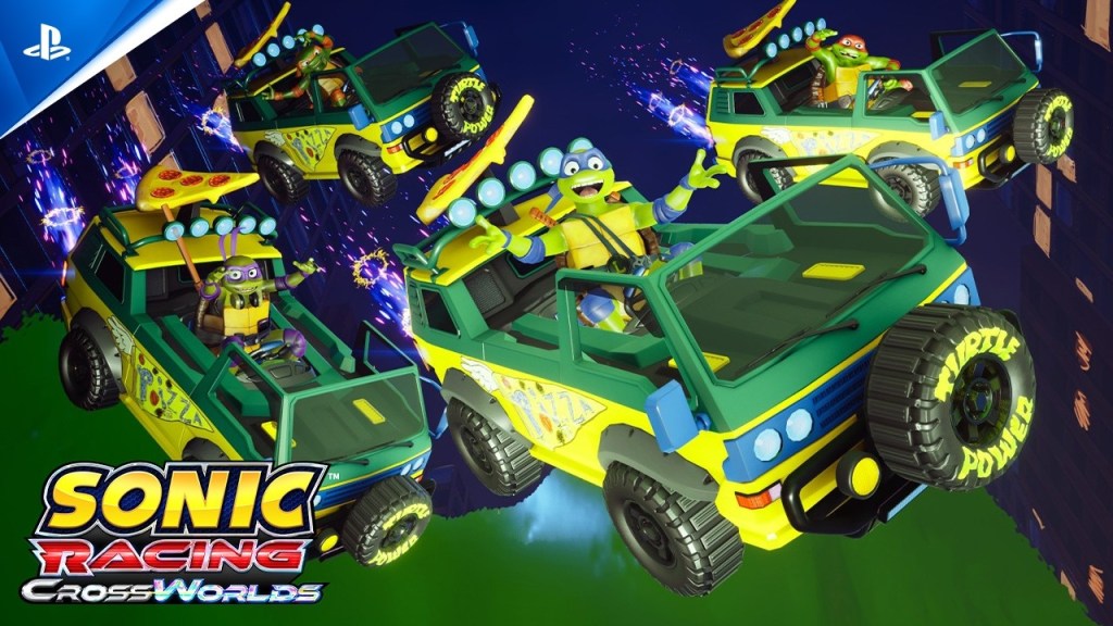Sonic Racing: CrossWorlds – Teenage Mutant Ninja Turtles Join the Race | PS5 & PS4&nbsp;Games