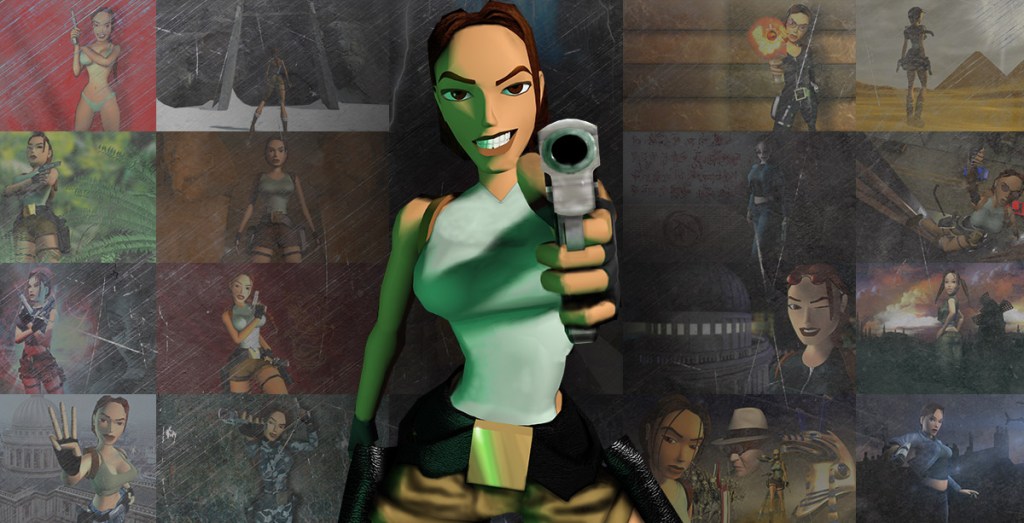 Tomb Raider PS1 Greatest Hits [1997 US&nbsp;Commercial]