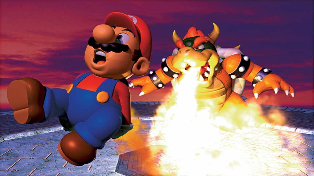 Super Mario 64 Promo Art