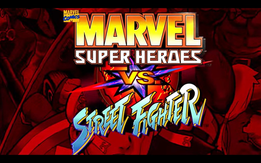 Marvel Super Heroes vs Street Fighter [1997 Promotional&nbsp;Art]