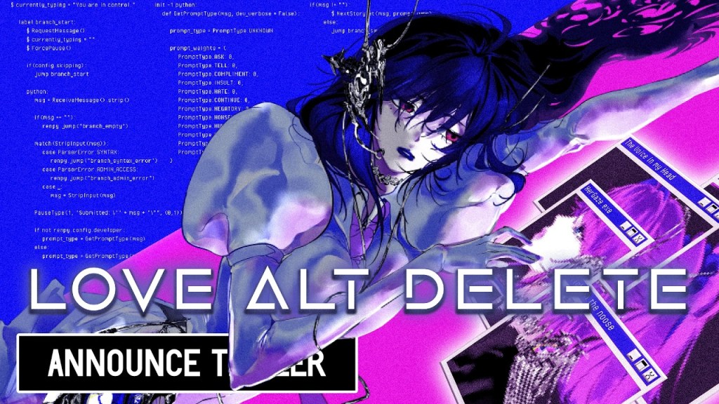 LOVE alt delete – Official Announcement&nbsp;Trailer