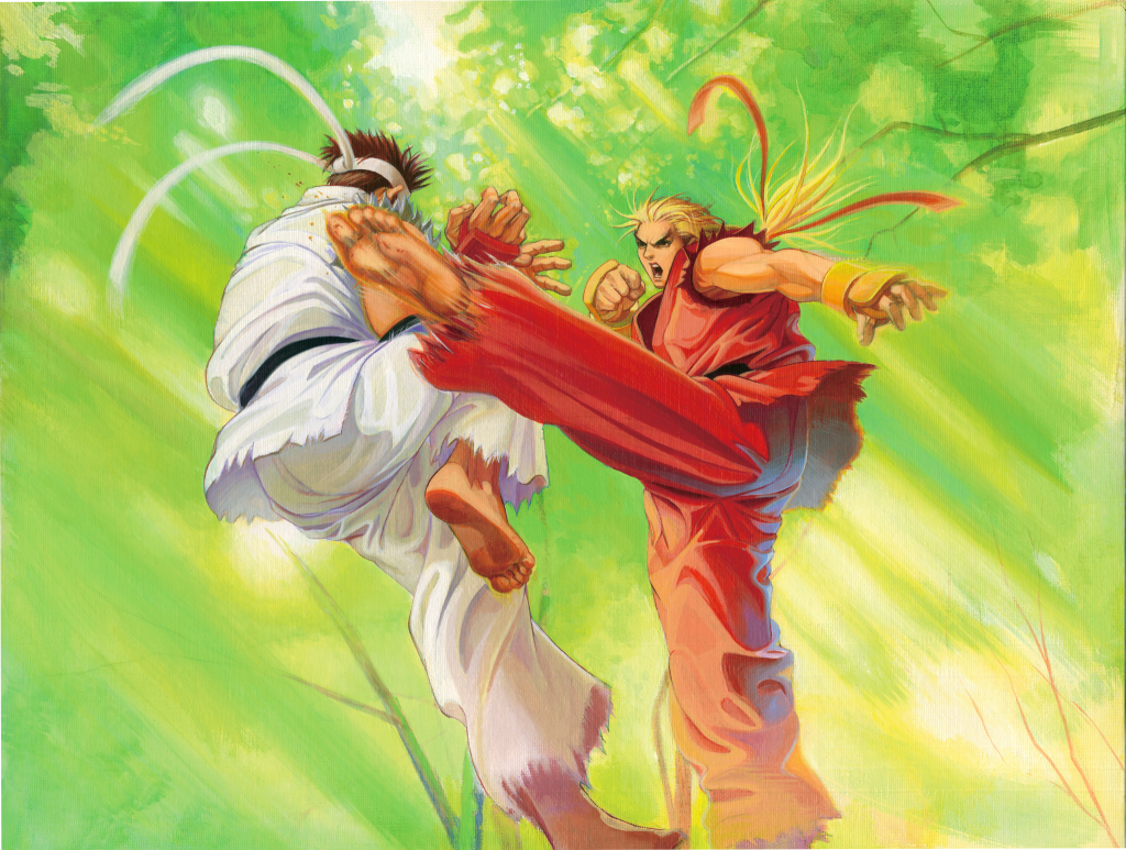 Street Fighter Zero [1995 Promotional&nbsp;Art]